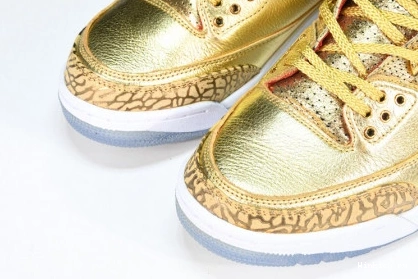 JORDAN AIR 3 2020 JHT GOLD OSCARS 1001